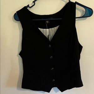 Classic Black Women's Vest -